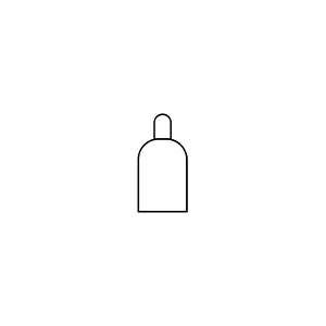 Gas Cylinder PID Symbol